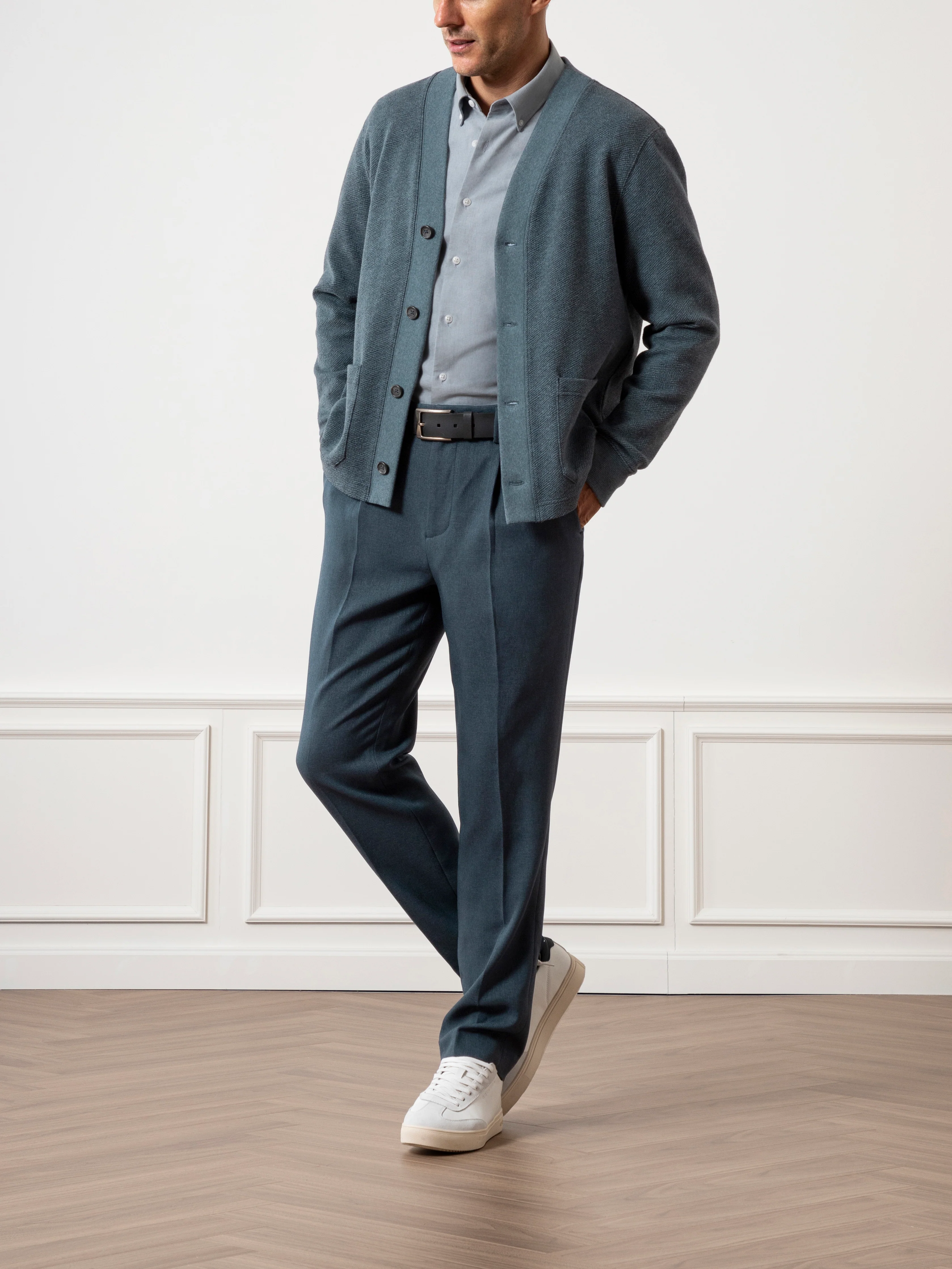 Byron Jacquard Cardigan - Image 5